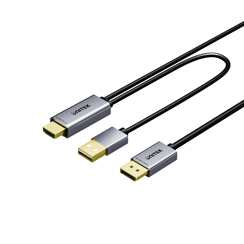 UNITEK V1714AGY01 Active HDMI to DisplayPort Cable - UTECH