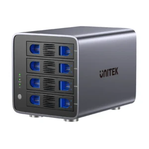 UNITEK S1301AGY01-EU 4 Bay RAID Enclosure 80TB - UTECH
