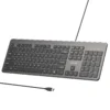 UNITEK T052AGY01 SlimTap Ultra Light Wired Keyboard - UTECH