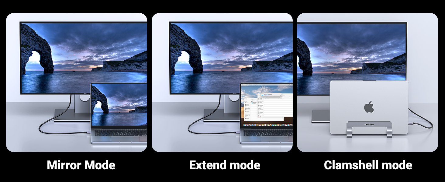 UGREEN 25839 USB-C to DisplayPort Cable 3 Meter 8K - UTECH