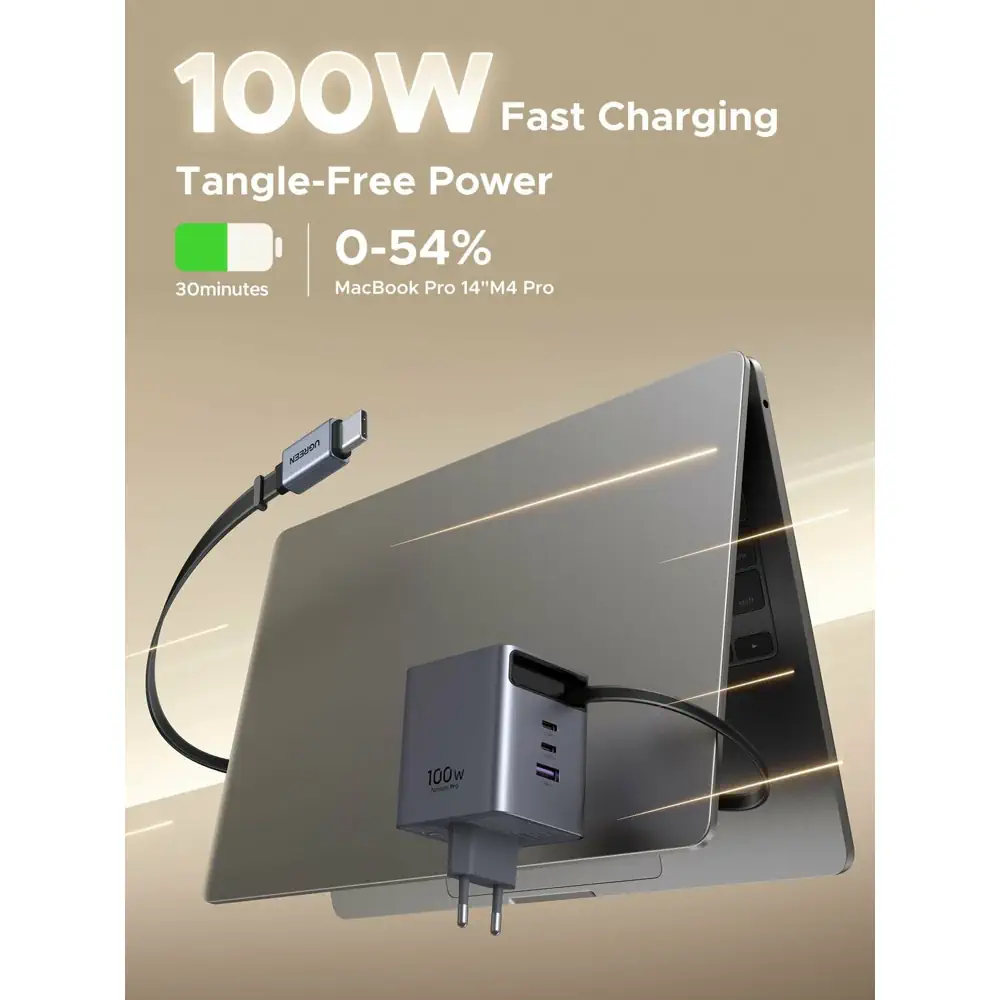 UGREEN 65828 Nexode Pro 100W GaN Charger - UTECH