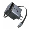 Buy UGREEN 65828 Nexode Pro 100W GaN Fast Charger with Retractable Cable (EU Plug) for iPhone 17/16/15 Pro Max, Samsung Galaxy S26/S25/S24 Ultra Online in Pakistan - UGREEN PK